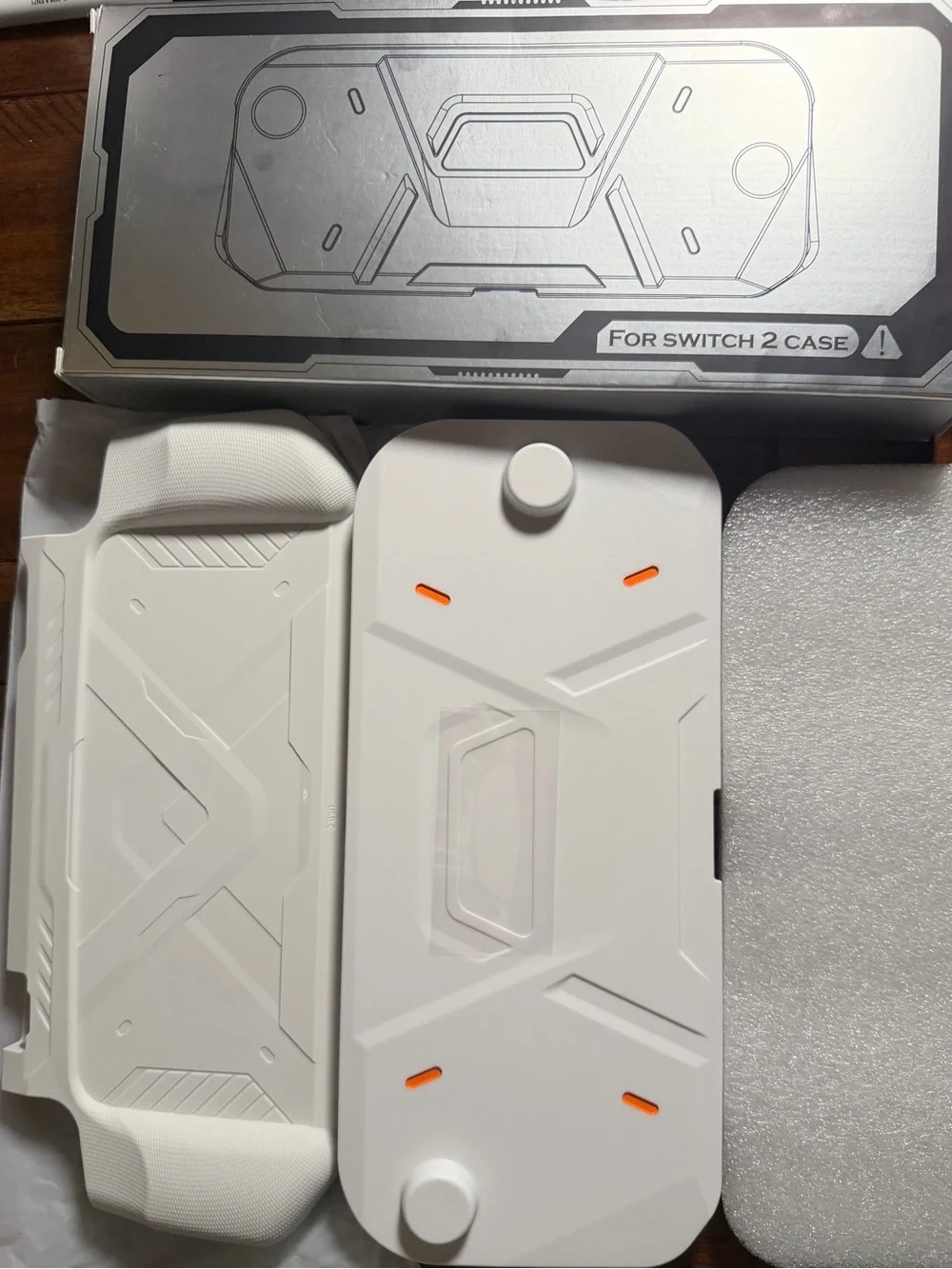 White Protective ProCase for Nintendo Switch 2 (2025) with Ergonomic Grip